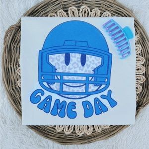 Blue Game Day T Shirt